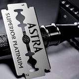 The Shave Factory Astra Platinum - Cuchillas de afeitar de segurida...