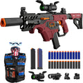SOFITEN - Pistola de juguete eléctrica con rifle de francotirador automático con acción plegable