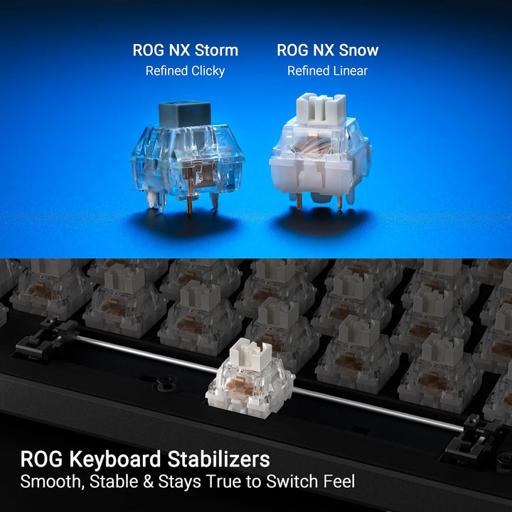 ASUS ROG Strix Scope II 96 Teclado Mecánico Inalámbrico para Juegos...