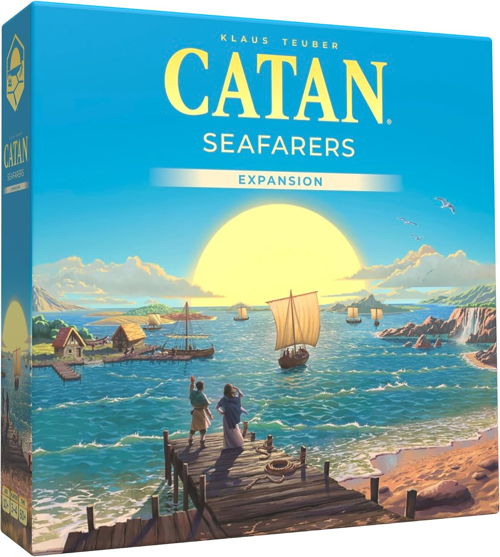 CATAN Seafarers Juego de mesa Expansión (6ª Edición) Juego de estrategia para niños y adultos, a partir de 12 años, 3-4 jugadores, tiempo de juego de 60 minutos, hecho por Catan Studio