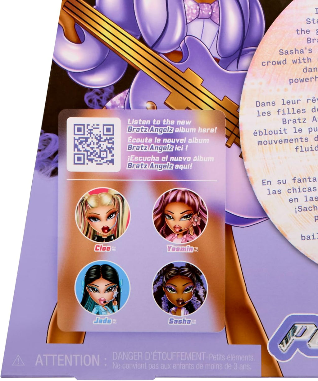 Bratz Muñeca Pop Starz Sasha Fashion con accesorios y
