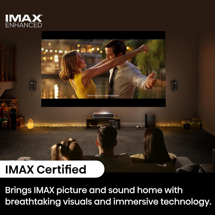 Hisense PT1 Proyector láser triple de distancia ultracorta, UHD 4K,...