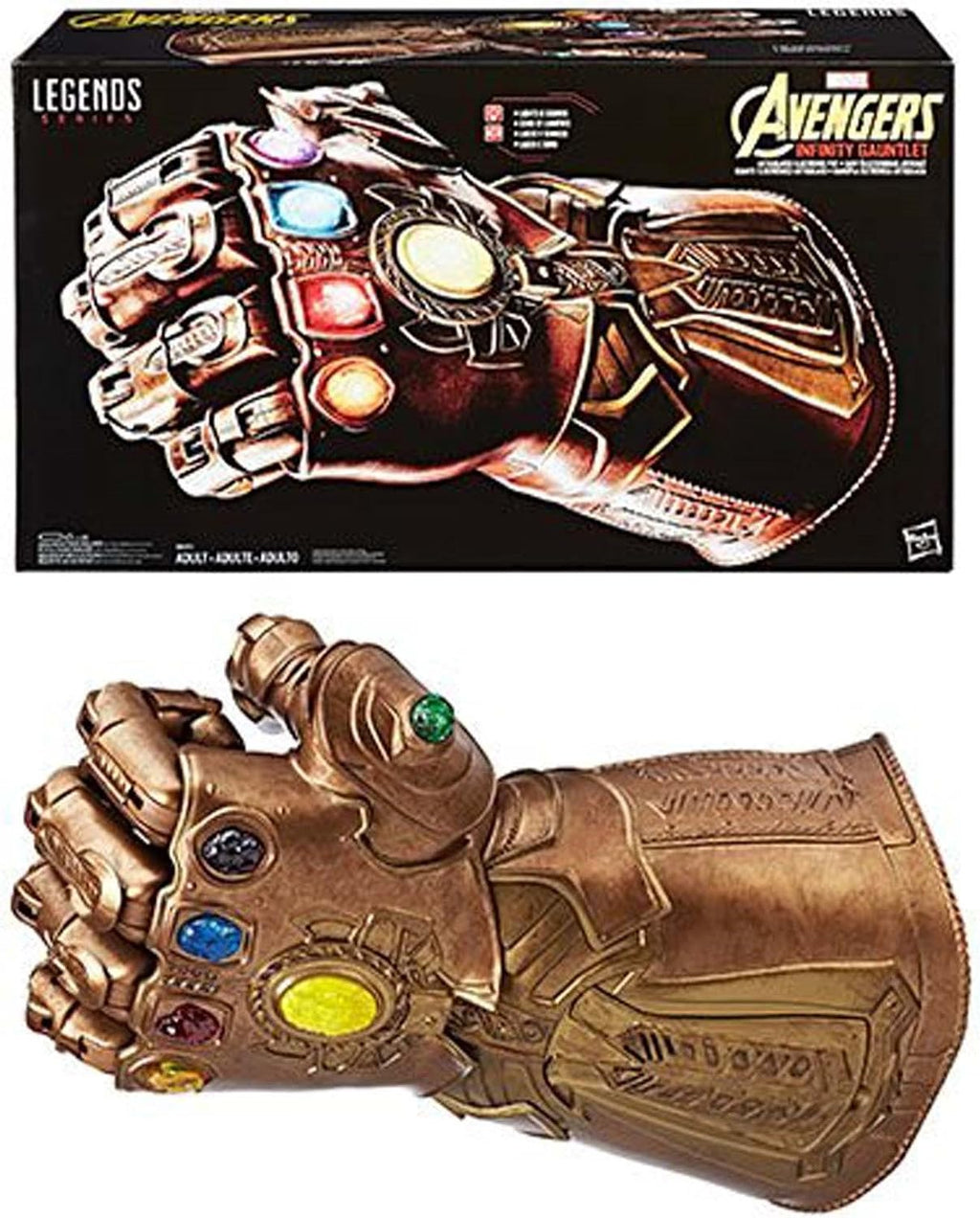 Guante del puño del infinito articulado de la serie Marvel Legends