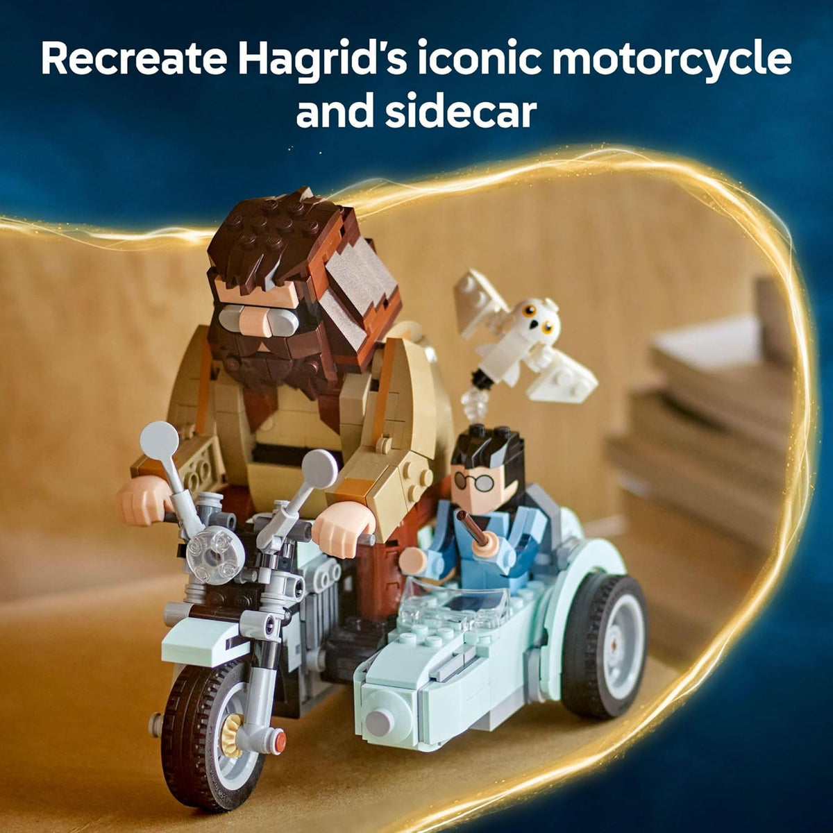LEGO Harry Potter Hagrid Harrys - Juguete de construcción