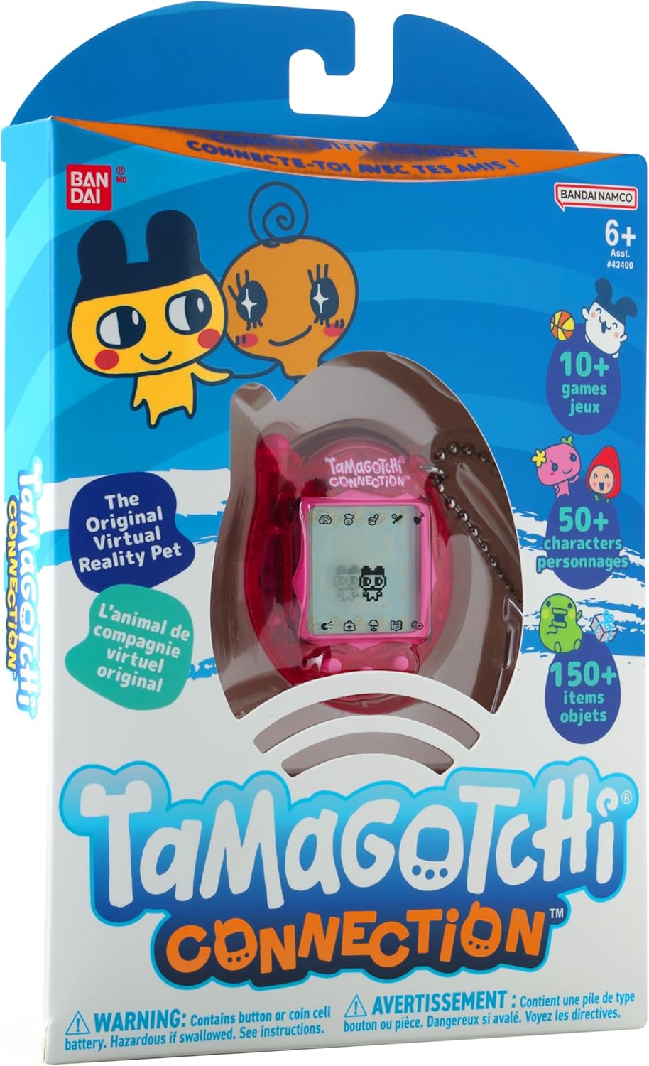 Tamagotchi Connection - Rosa traslúcido