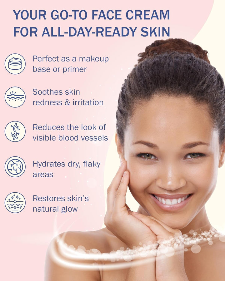 Tratamiento para rosácea para el cuidado de la piel facial en crema...