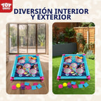 TOY Life Bean Bag Toss Game, Carnival Party Games, Cornhole Set para Kids Outdoor Games, Outside Toys para Kids Ages 4-8, Yard Outdoor Toys para Toddlers 3-5, Gifts para 3 4 5 6 7 Year Old Girls & Boys