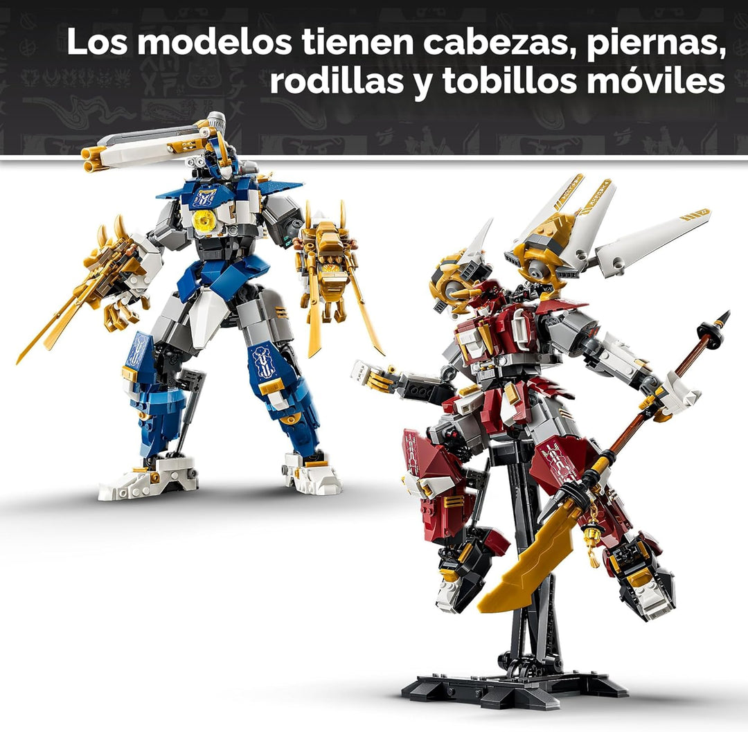 LEGO NINJAGO The Twin Titan Mechs - Building Toy for Boys &amp; Gir...