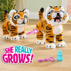 FurReal Gabby Grow & Roar - Tigre de peluche interactivo