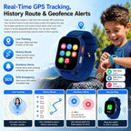 DXPICR Reloj inteligente 4G para niños con rastreador GPS, video y...