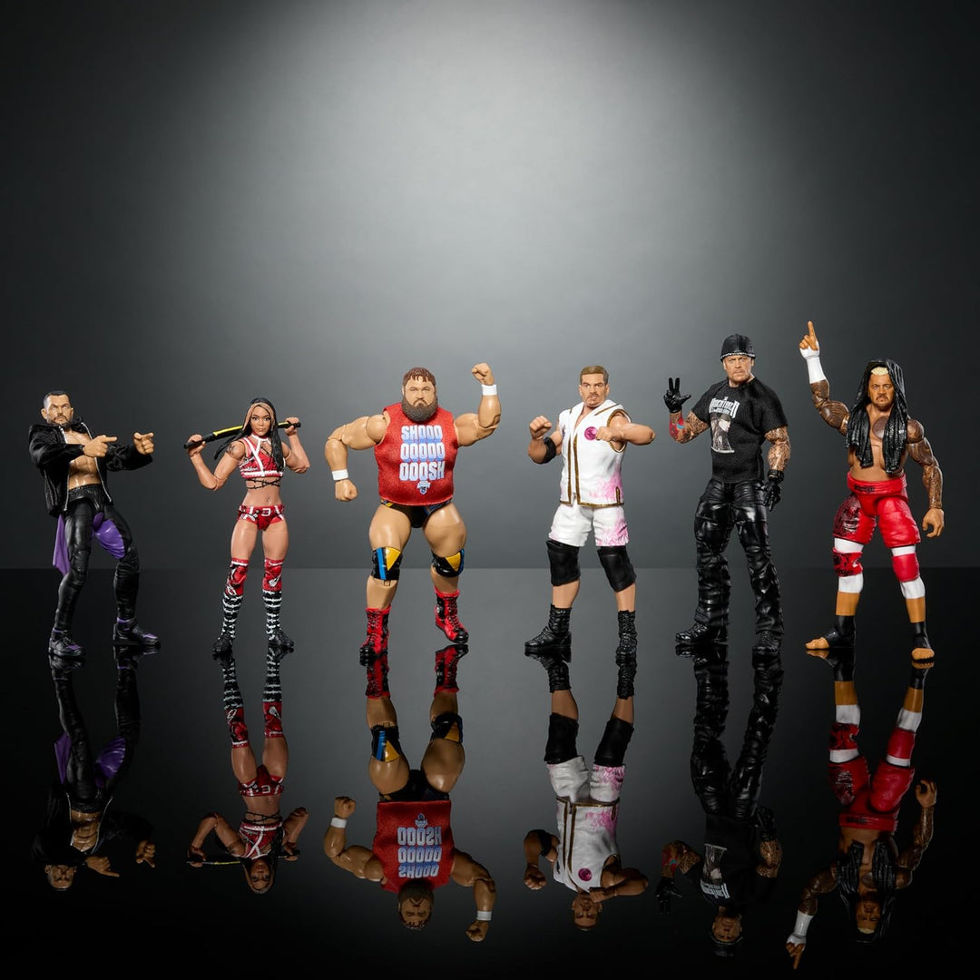 Mattel WWE Elite - Figura de acción y accesorios, serie #107 Finn B...