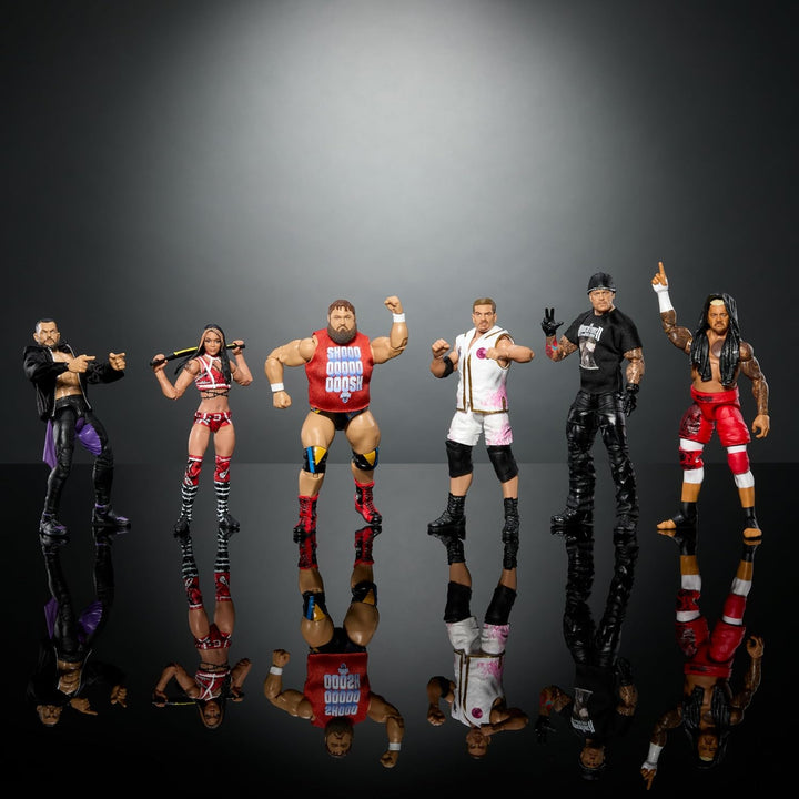 Mattel WWE Elite - Figura de acción y accesorios, serie #107 Finn B...