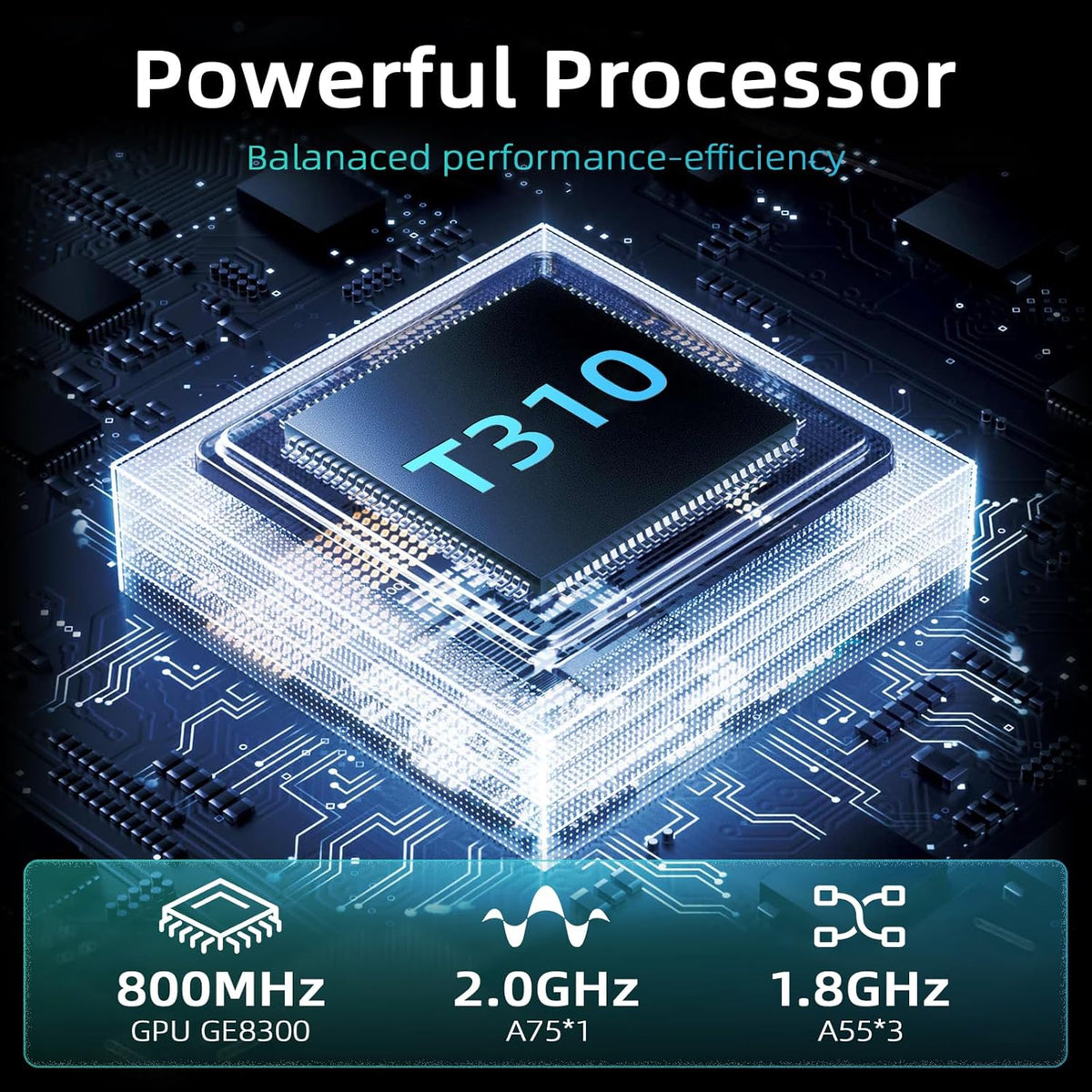 Tablet de 10 pulgadas, tableta Android 15 con Octa-core Cortex, 18...