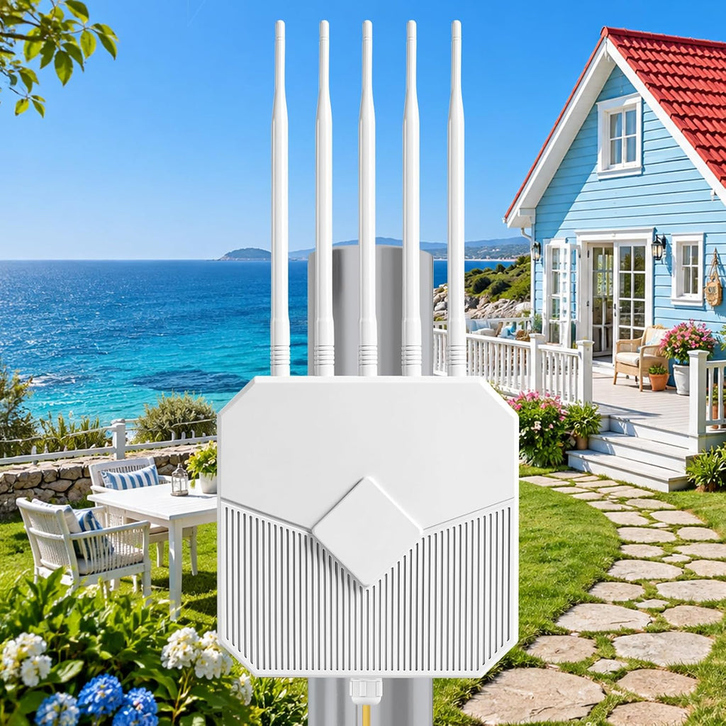 Extensor WiFi para exteriores de largo alcance, extensor WiFi AX3000 al