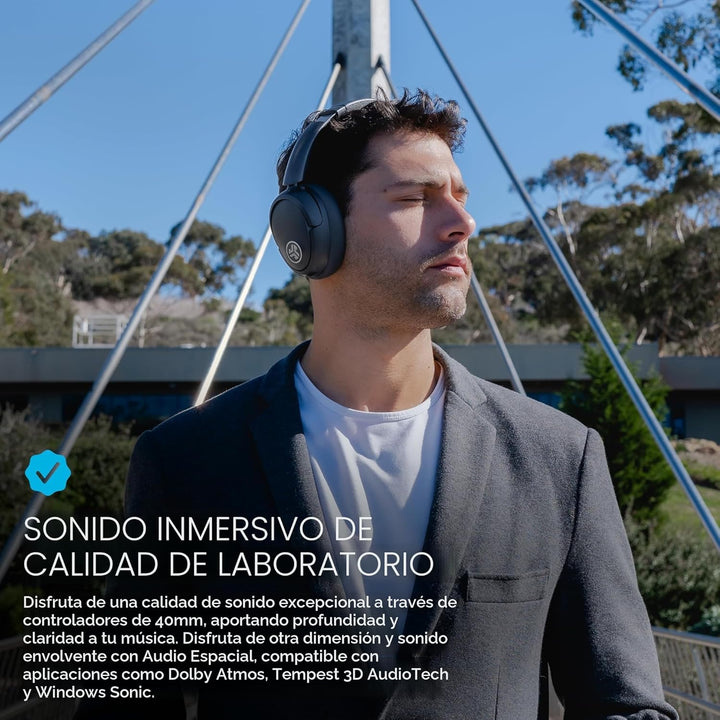 JLab Auriculares inalámbricos JBuds Lux ANC, grafito, cancelación a...
