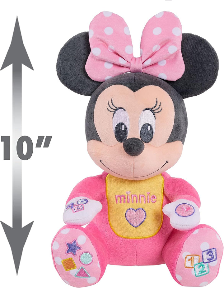 Peluche Minnie Mouse Disney Baby Aprende Conmigo Deluxe - Minnie, m...