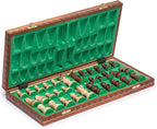 Husaria Juego de ajedrez de madera Ambassador, 21.7 in