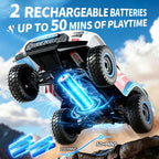 pinkking Auto a control remoto rápido sin escobillas para adultos 1:16 4WD todoterreno 50+ KMH de alta velocidad, camión de control remoto de alta velocidad, impermeable, todo terreno