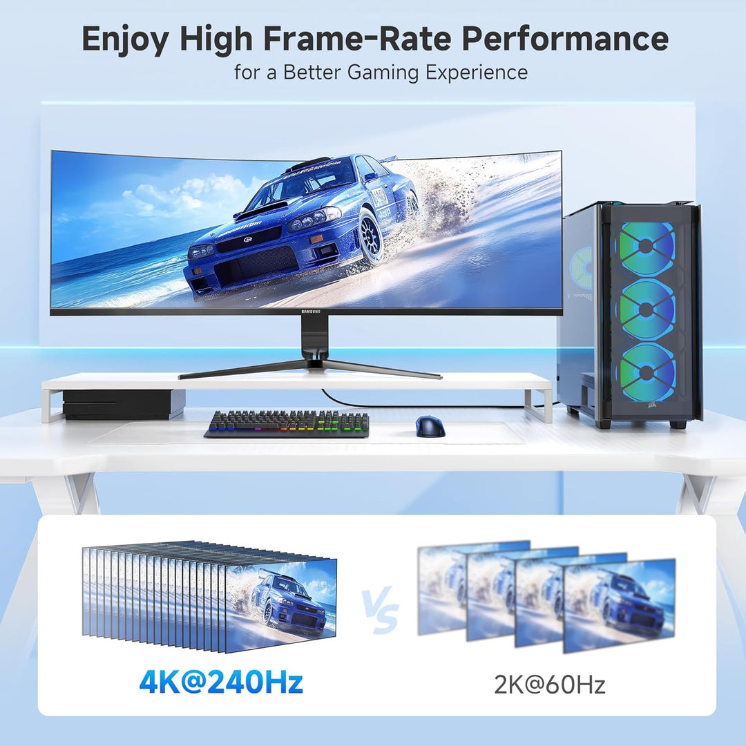 Cable Matters Adaptador DisplayPort 14 a HDMI 21 de 8K con