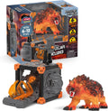 Schleich Eldrador - Juego de 31 piezas de oso de lava de cueva de batalla