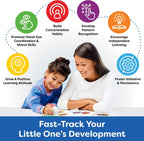 Libro Montessori Busy para niños pequeños de 3 a 5 años - Juguetes de