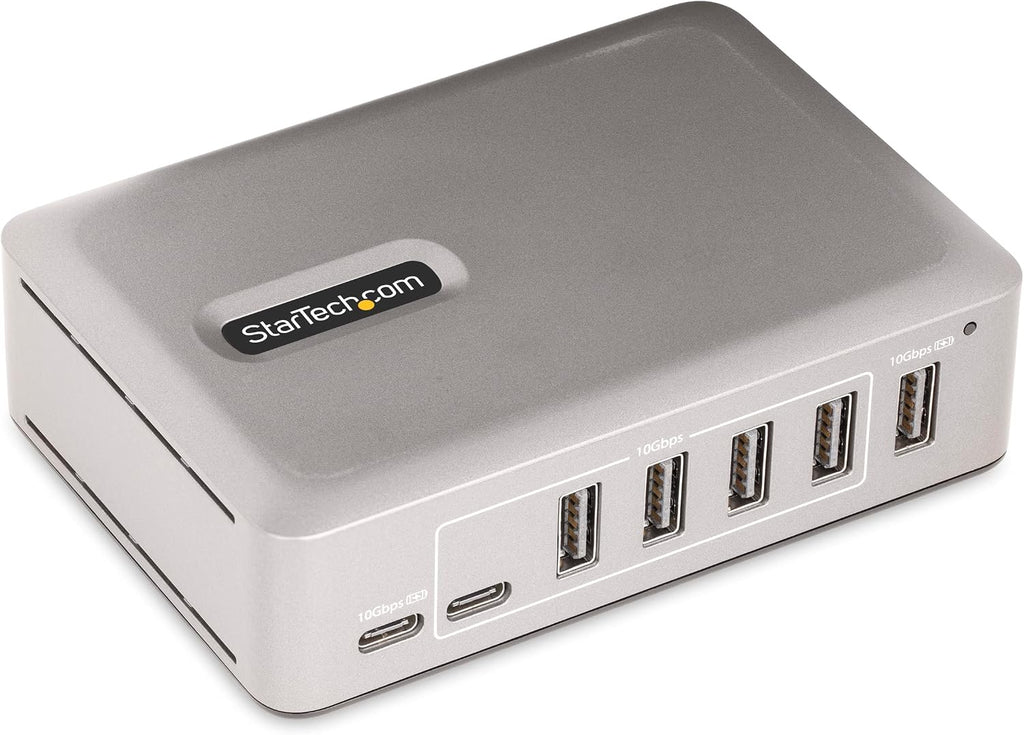 StarTech.com, 10G5A2CS-USB-C-HUB, hub USB 3.2 de 7 puertos, alimentado
