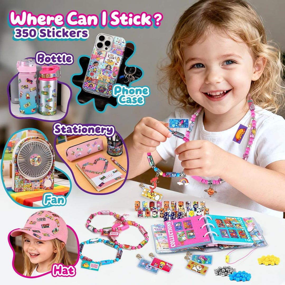 Fabricante de pulseras con calcomanías para bricolaje con
