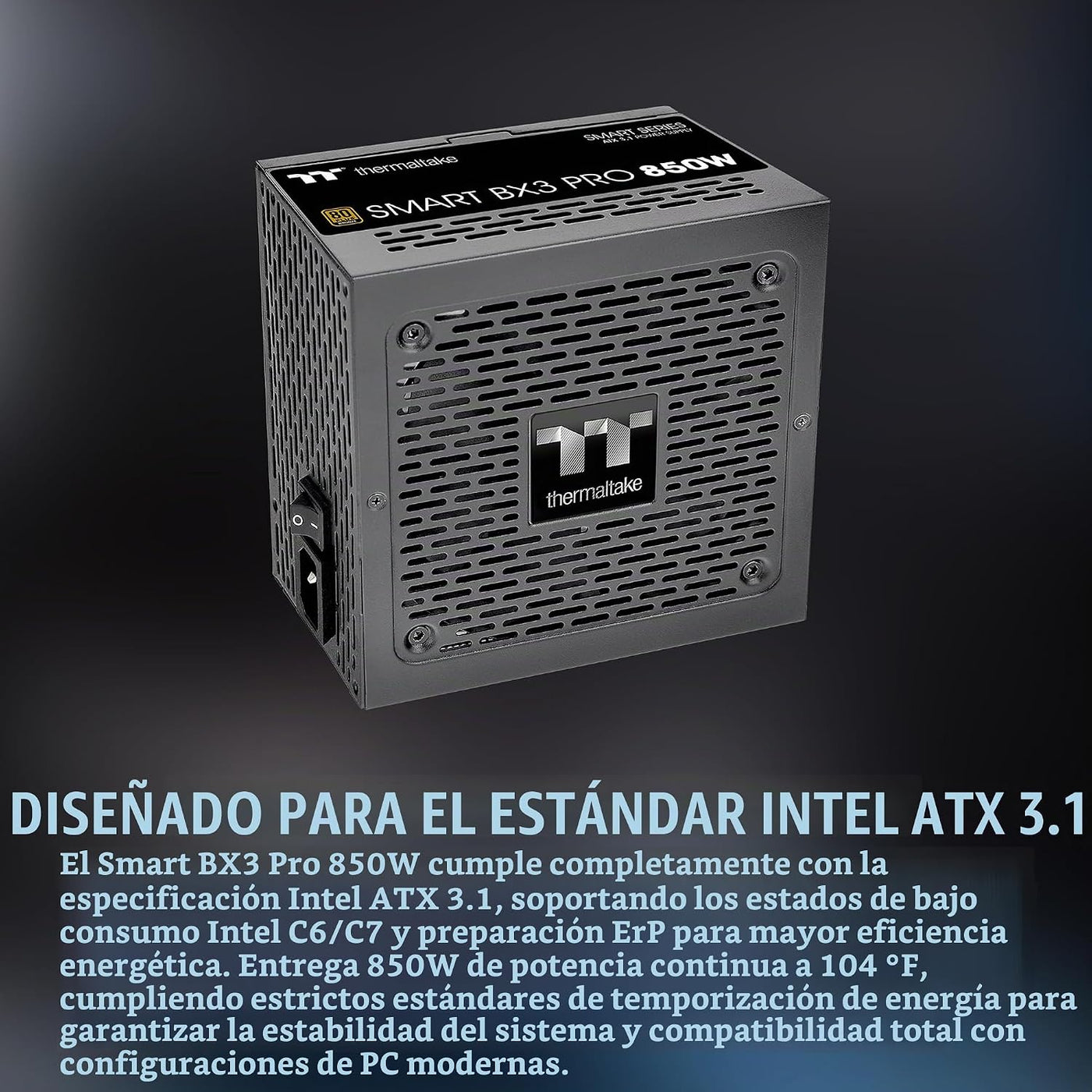 Thermaltake Smart BX3 Pro 850W; ATX 3.1; Native PCIe 5.1 12V-2X6; N...