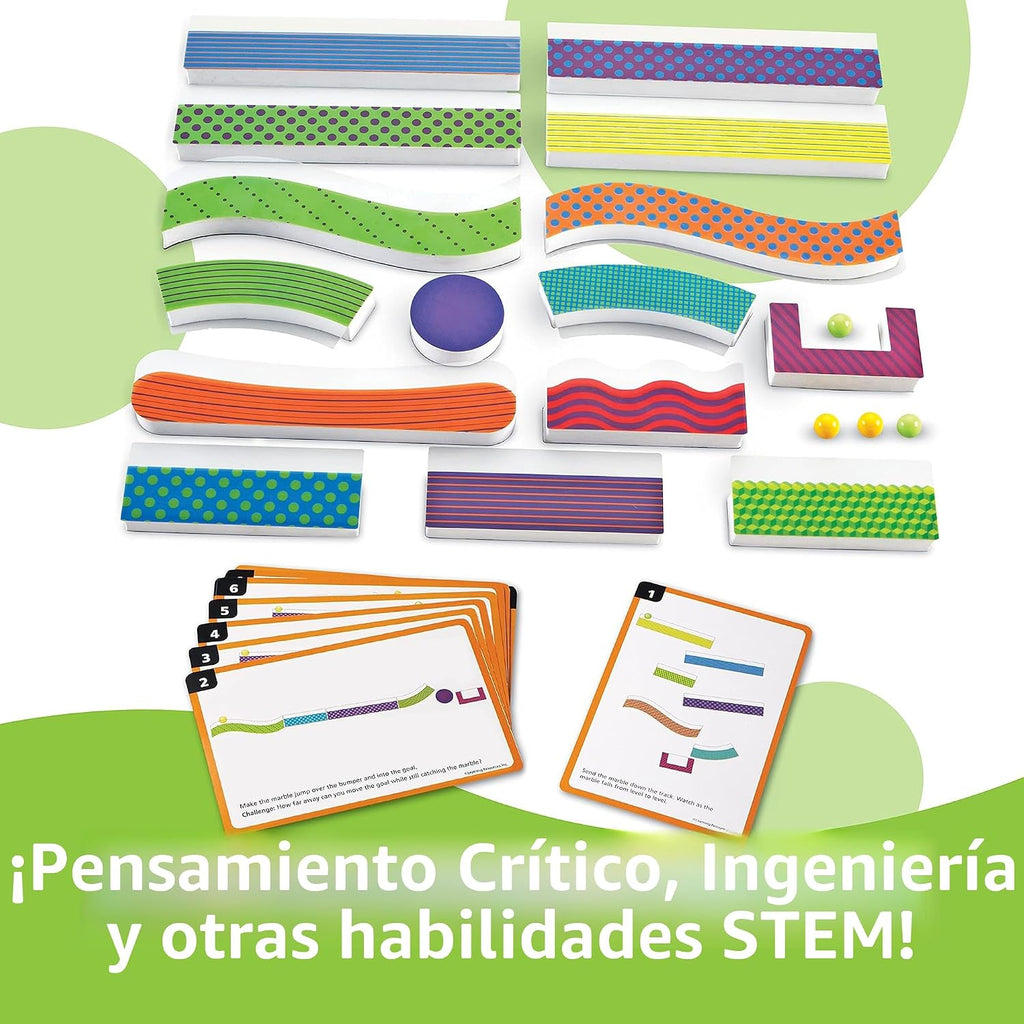 Pista magnética para bolitas Learning Resources Tumble Trax