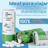 The Humble Co Comprimidos masticables de pasta dental con flúor, me...
