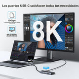 Estación de acoplamiento USB C Estación de acoplamiento para comput...