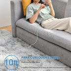 Cargador de carga rápida para iPhone 17, 16, 15, paquete de 3+3 cargadores tipo C, con cable extralargo de 10 pies para iPhone Air/17/17 Plus/17 Pro/17 Pro Max/16/16 Plus/16 Pro/16 Pro Max/15 Pro Max
