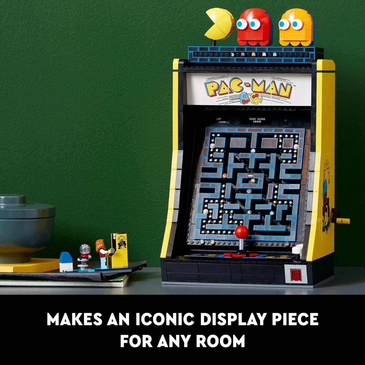 LEGO Icons PAC-Man - Kit de construcción de arcade