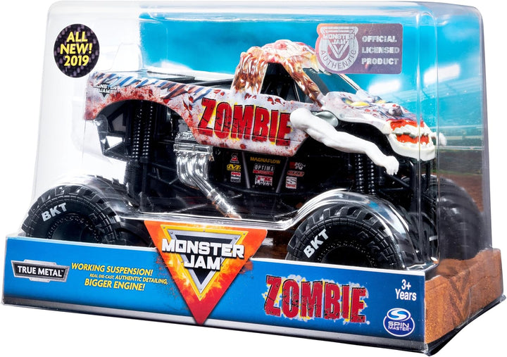 Monster Jam, Camión monstruo zombi oficial, vehículo fundido a pres...