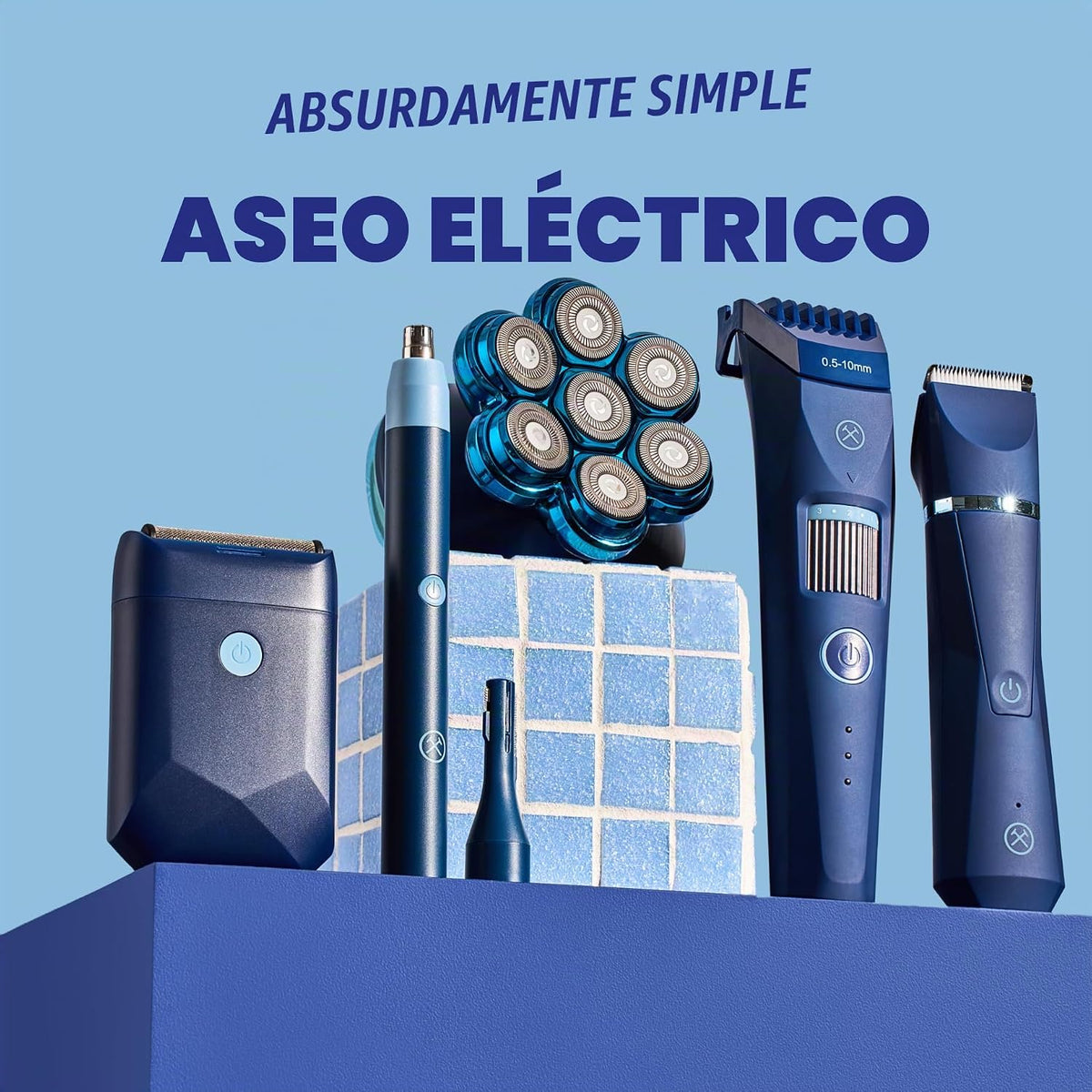 Dollar Shave Club | para tu recortadora corporal | Seguro para duch...