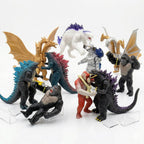 JAYKENIXO Juego de 10 figuras de acción de monstruo – Dragón, Cicatriz, Kong y Kaiju con articulaciones móviles, figuras de batalla coleccionables para niños, recuerdos de fiesta y regalos