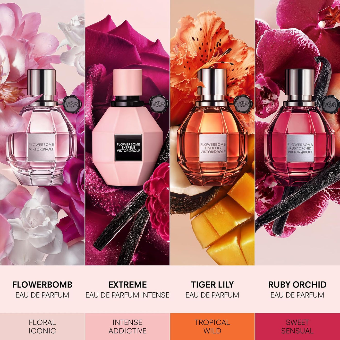 Viktor&amp;Rolf - Flowerbomb Eau de Parfum - Perfume para mujer - F...