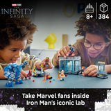 LEGO Marvel Iron Mans Laboratory Hall of Armor - Juguete