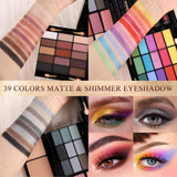 Kit de maquillaje profesional para mujeres y niñas, kit completo co...