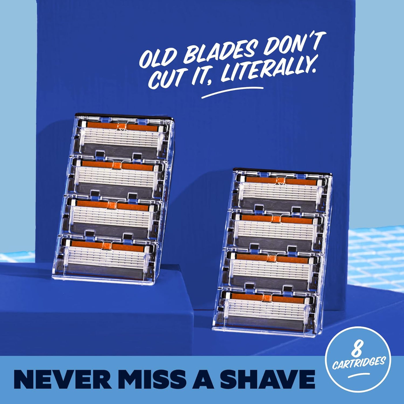 Dollar Shave Club | 6 repuestos de maquinilla de afeitar (8 unidade...