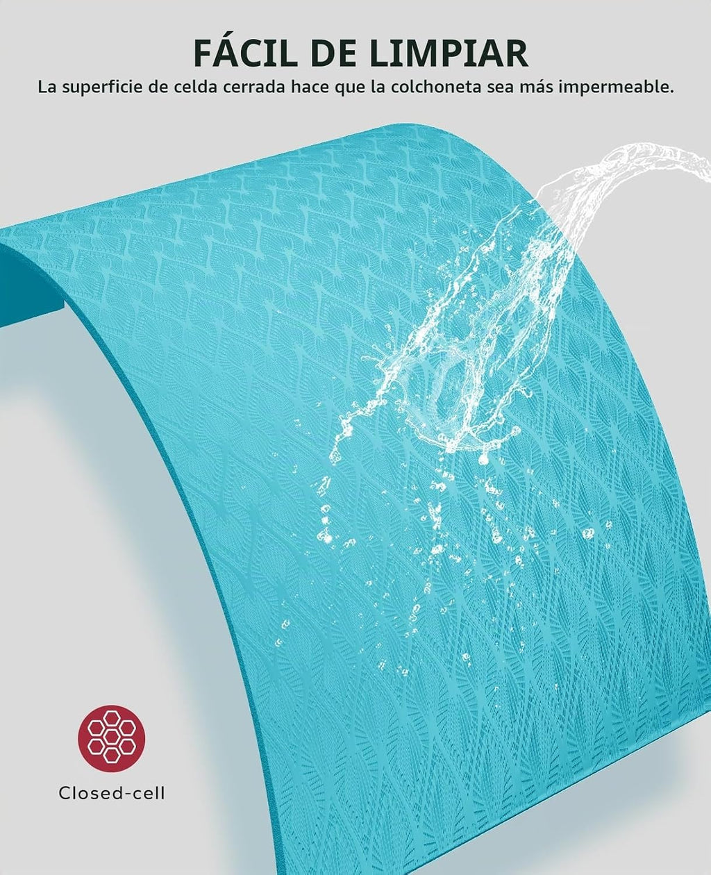 HAPBEAR Tapete de yoga extra grande de 2.835 x 1.890 x 0.236 in (1/4 pulgadas), antideslizante, duradero, grueso y ancho para entrenamientos en casa, yoga, pilates, estiramientos y entrenamientos cardiovasculares