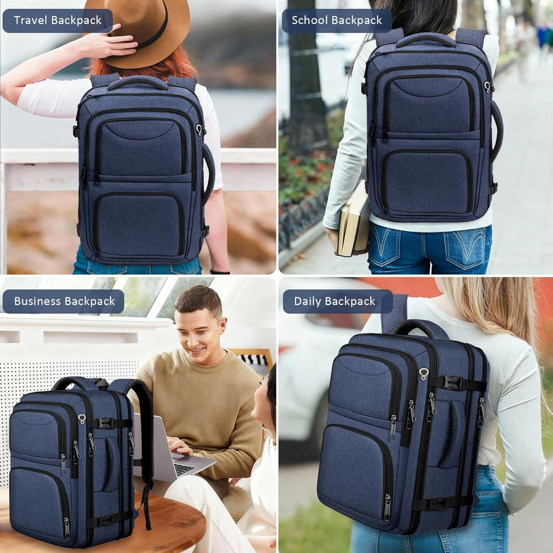 Fxcelets Mochila de viaje, mochila de transporte extragrande, bolsa...