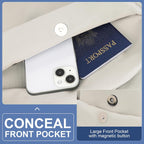 NEOREAL - Mochila para laptop para trabajo, universidad, viajes, Beige