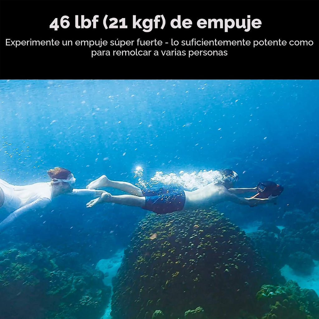 sublue Vapor Pump-Jet Underwater Scooter 3 Gear Speed 60 Minutes 10km/h 21kgf para Free Diving Scuba Diving Snorkeling
