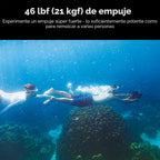 sublue Vapor Pump-Jet Underwater Scooter 3 Gear Speed 60 Minutes 10km/h 21kgf para Free Diving Scuba Diving Snorkeling