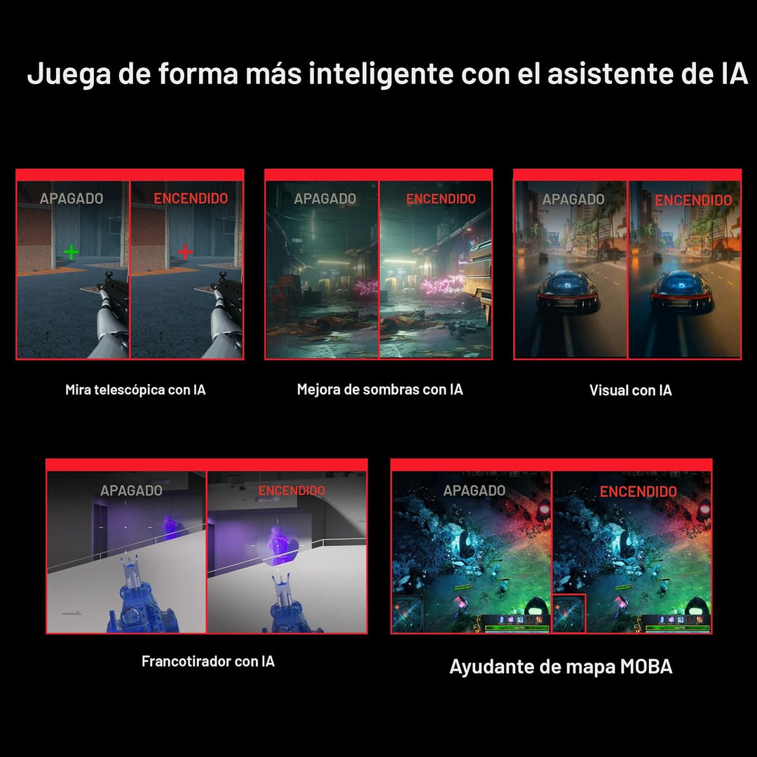 ASUS ROG PG27AQDP Monitor para juegos OLED de 27 pulgadas 1440p 480...