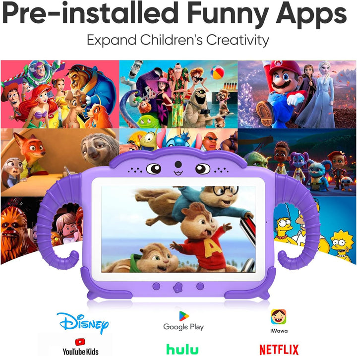 okulaku Tableta para Niños de 7 Pulgadas Tabletas para Niños de 3-7...