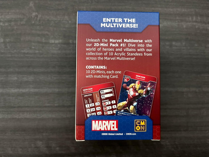 Marvel Multiverse RPG 2D Mini Pack #1 Héroes y villanos