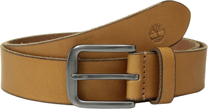 Timberland - Cinturón de piel clásico para hombre