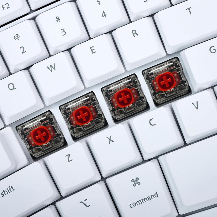 KINESIS mWave - Teclado ergonómico silencioso para Mac (blanco) | I...